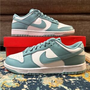 Size 10 - Nike Dunk Low “Denim Turquoise”